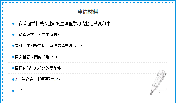 申請材料
