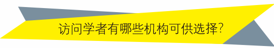 訪問學者機構選擇