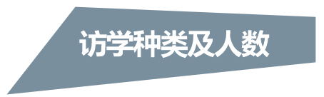 訪學種類及人數