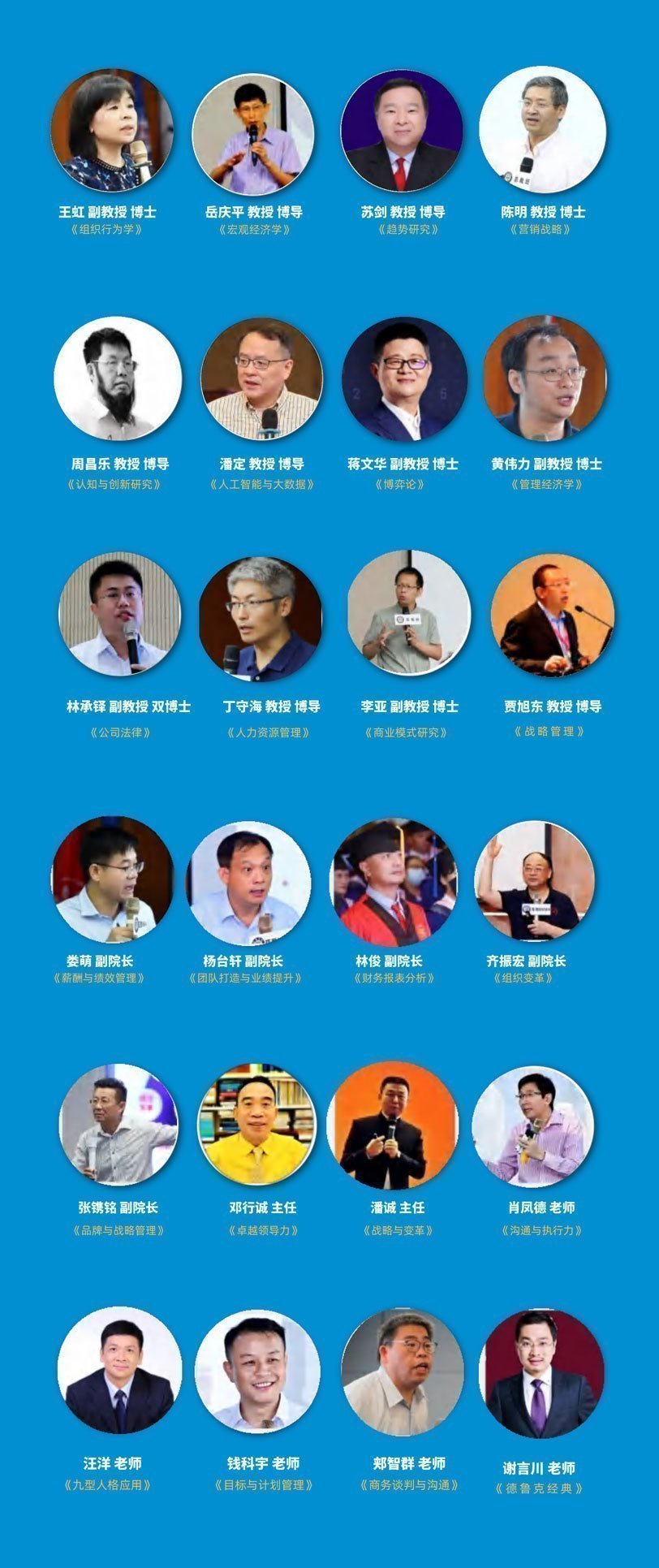 香港亞洲商學(xué)院工商管理MBA師資介紹